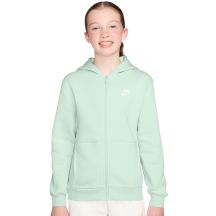 Bluza dla dzieci Nike Sportswear Club Fleece miętowa FD3004 394