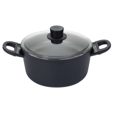 6. BALLARINI 75002-921-0 garnek Okrągły Czarny