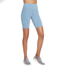 Skechers Go Walk High Waisted Bike Short W3SH53-BLGY Niebieskie S