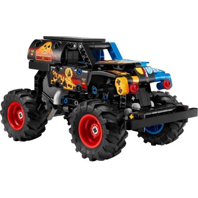 3. LEGO Technic 42219 Monster Jam Grave Digger Fire and Ice