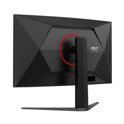 12. Monitor 31,5" AOC G4 C32G4Z 1920x1080px Full HD LCD Curved Czarny, Czerwony