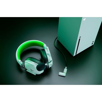 5. Razer BlackShark V3 X HyperSpeed Zestaw słuchawkowy Bezprzewodowy Opaska na głowę Gaming USB Type-C Bluetooth Biały