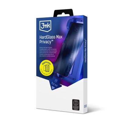8. Szkło hartowane 9H z filtrem prywatyzującym 3mk HardGlass Max Privacy na iPhone 15 Pro