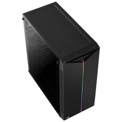 3. Obudowa Aerocool PGS SPLIT A AEROPGSSPLIT-A-BKRGB (ATX, Micro ATX, Mini ITX; kolor czarny)
