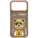 Etui Nimmy Cool&Cute 2.0 Bear na iPhone 17 Pro Max - beżowe