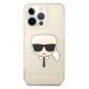 3. Etui Karl Lagerfeld Glitter Karl`s Head na iPhone 13 Pro Max - złote