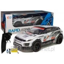 Auto Rajdowe Wyścigowe Sportowe Zdalnie Sterowane RC 1:10 Białe