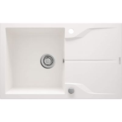 Zlewozmywak granitowy 1-komorowy z ociekaczem ZQN_A113 5908212042410