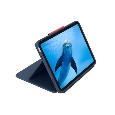 4. Logitech Rugged Combo 4 Touch QWERTZ Niemiecki Smart Connector Niebieski