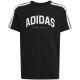 6. Koszulka dla dzieci adidas Codes Collegiate Graphic Tee czarna JL6139
