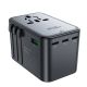 2. Adapter ładowarka podróżna Acefast Z1 GaN 75W PD 3x USB-C 2x USB-A - czarny