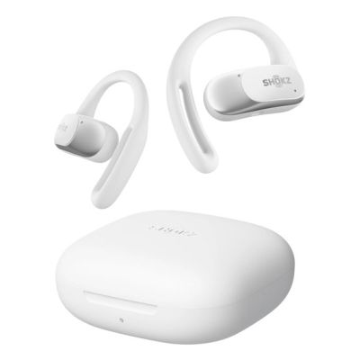 13. Słuchawki douszne bezprzewodowe Shokz OpenFit Air, white