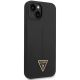 4. Guess GUHCP14SSLTGK iPhone 14 6,1" czarny/black hardcase Silicone Triangle