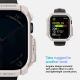 10. Pasek Spigen Rugged Armor na Apple Watch 10 46mm - beżowy