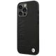 2. Etui BMW Leather Stamp na iPhone 14 Pro - czarne