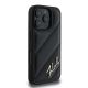 4. Etui Karl Lagerfeld Quilted Signature na iPhone 16 Pro Max - czarne