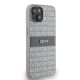 4. Etui DKNY Leather Mono Stripe & Metal Logo na iPhone 15 / 14 / 13 - beżowe