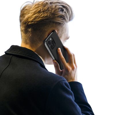 10. Etui Dux Ducis Skin Pro na iPhone 16 Pro z klapką i miejscem na kartę - czarne