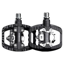Pedały rowerowe Rockbros PD303 platformowe half-lock - czarne