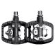 Pedały rowerowe Rockbros PD303 platformowe half-lock - czarne