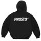 2. Prosto Infinity Zip Hoodie KL261MSWE2031 Czarne L