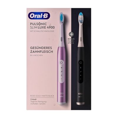 16. Szczoteczka elektryczna Oral-b Pulsonic SlimLuxe 4900 dwupak