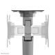 29. Neomounts DS70-250SL1 uchwyt / stojak do monitorów 88,9 cm (35") Biurko Srebrny