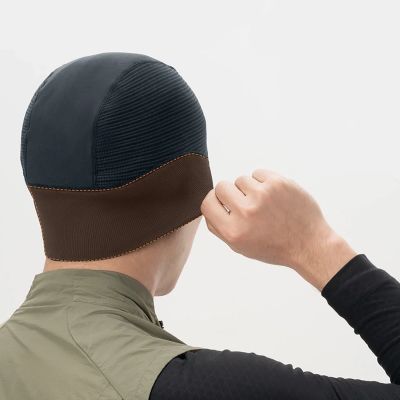 3. Czapeczka rowerowa Rockbros LF25956 dzianinowa bezszwowa - czarna