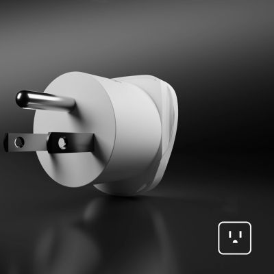 5. Adapter podróżny SBS US - uniwersalny - biały