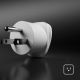 5. Adapter podróżny SBS US - uniwersalny - biały
