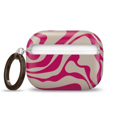 4. Etui Tech-Protect Lamano na AirPods Pro 3 - różowo-beżowe