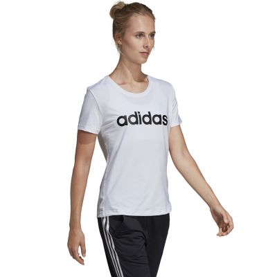 6. Koszulka adidas W D2M Logo Tee W DU2080
