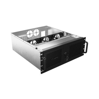 4. Obudowa do serwera modułowego Rack 4U Lanberg SC01-5204-12B