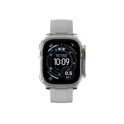 6. Etui ochronne AMAZINGTHING Minimal na Apple Watch UItra 3 49 mm - przezroczyste