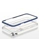 5. Clear 3in1 etui do iPhone 11 Pro Max żelowy pokrowiec z ramką niebieski