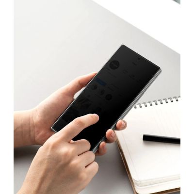 6. Szkło hartowane Ringke Easy Slide Privacy 360 2-Pack prywatyzujące na Samsung Galaxy Z Fold 8 Ultra
