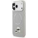 2. Etui Karl Lagerfeld Karl & Choupette Pins MagSafe do iPhone 17 Pro - szare
