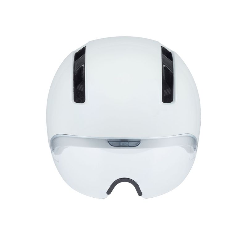15. Kask Rowerowy HJC CALIDO PLUS Biało-Szary PEARL WHITE GREY r.S