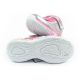8. Skechers S Lights LED buty sportowe dziecięce dla dziewczynki na rzep szare