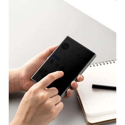 8. Szkło hartowane Ringke Easy Slide Privacy 360 2-Pack prywatyzujące na Samsung Galaxy Z Fold 8