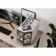 6. Obudowa APNX V1, Midi-Tower, ATX, Tempered Glass, czarno-biała