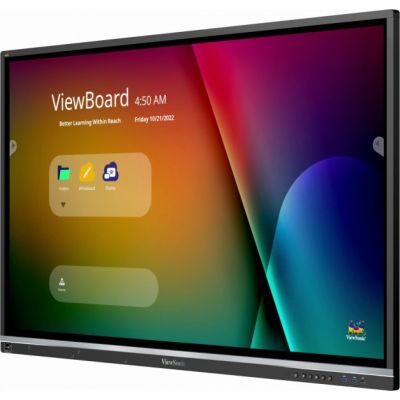 3. Viewsonic IFP5550-5 tablica interaktywna 139,7 cm (55") 3840 x 2160 px Ekran dotykowy Czarny HDMI