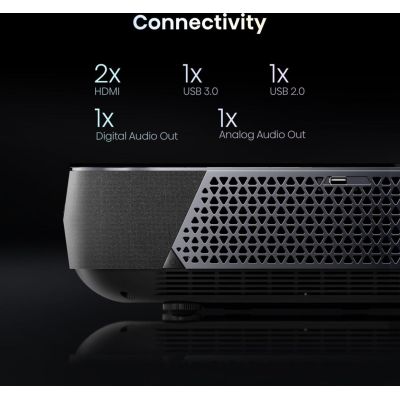 25. Projektor Hisense PL1SE Beamer Ultra-Short-Throw-Projektor 2100 ANSI Lumen DLP 2160p (3840x2160) Schwarz