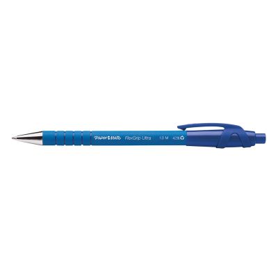 4. PAPER MATE Kugelschreiber Flexgrip Ultra RT M Blau 12 StĂĽck