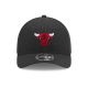 2. Czapka z daszkiem New Era 9FORTY Chicago Bulls NBA Team M-Crown Black Snapback - 60755469