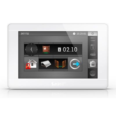 4. SATEL MANIPULATOR INT-TSI-W GRAFICZNY 7 CALI, Biały