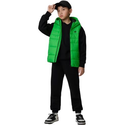 8. Kamizelka dla chłopca 4F M313 zielona 4FJWSS26TVJAM313 41S