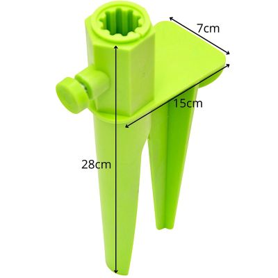 7. WBIJANA BAZA DO PARASOLA 28CM ZIELONA