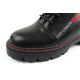 6. Lee Cooper buty botki trapery damskie sztyblety skórzane ocieplane czarne czerwone