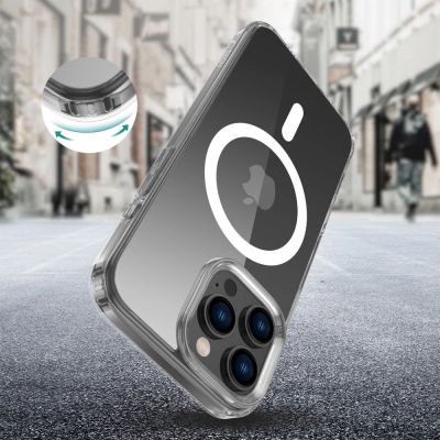 2. Etui Tech-Protect FlexAir Hybrid MagSafe na iPhone 16 Pro Max - przezroczyste